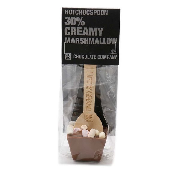 Hotchocspoon 30 % Creamy Marshmallow, Vollmilch, 50 g