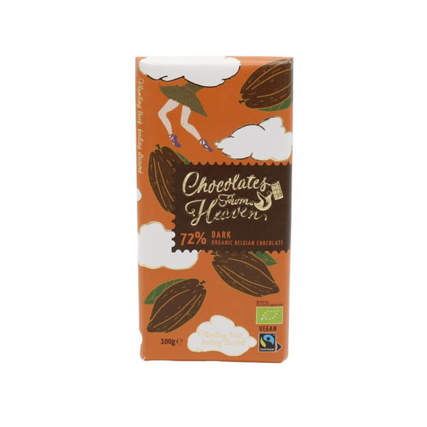 CFH BIO-Zartbitterschokolade 72% , 100g