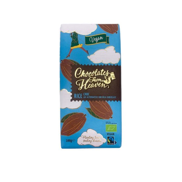 Chocolates From Heaven - BIO-Milchschokolade VEGAN, 100g