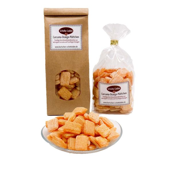 Curcuma-Orange Bonbons