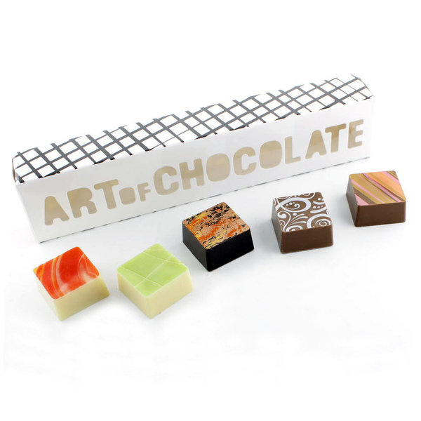 Art of Chocolate-Selection "Love" 5er Box, 50 g