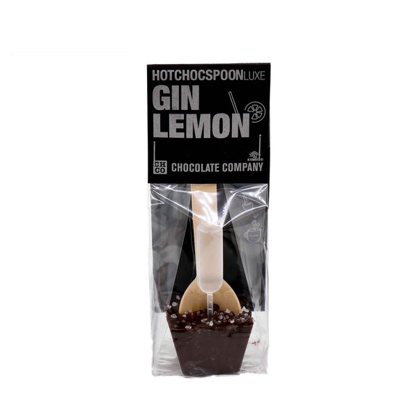 Hotchocspoon Deluxe Gin Lemon, Zartbitter, 56 g